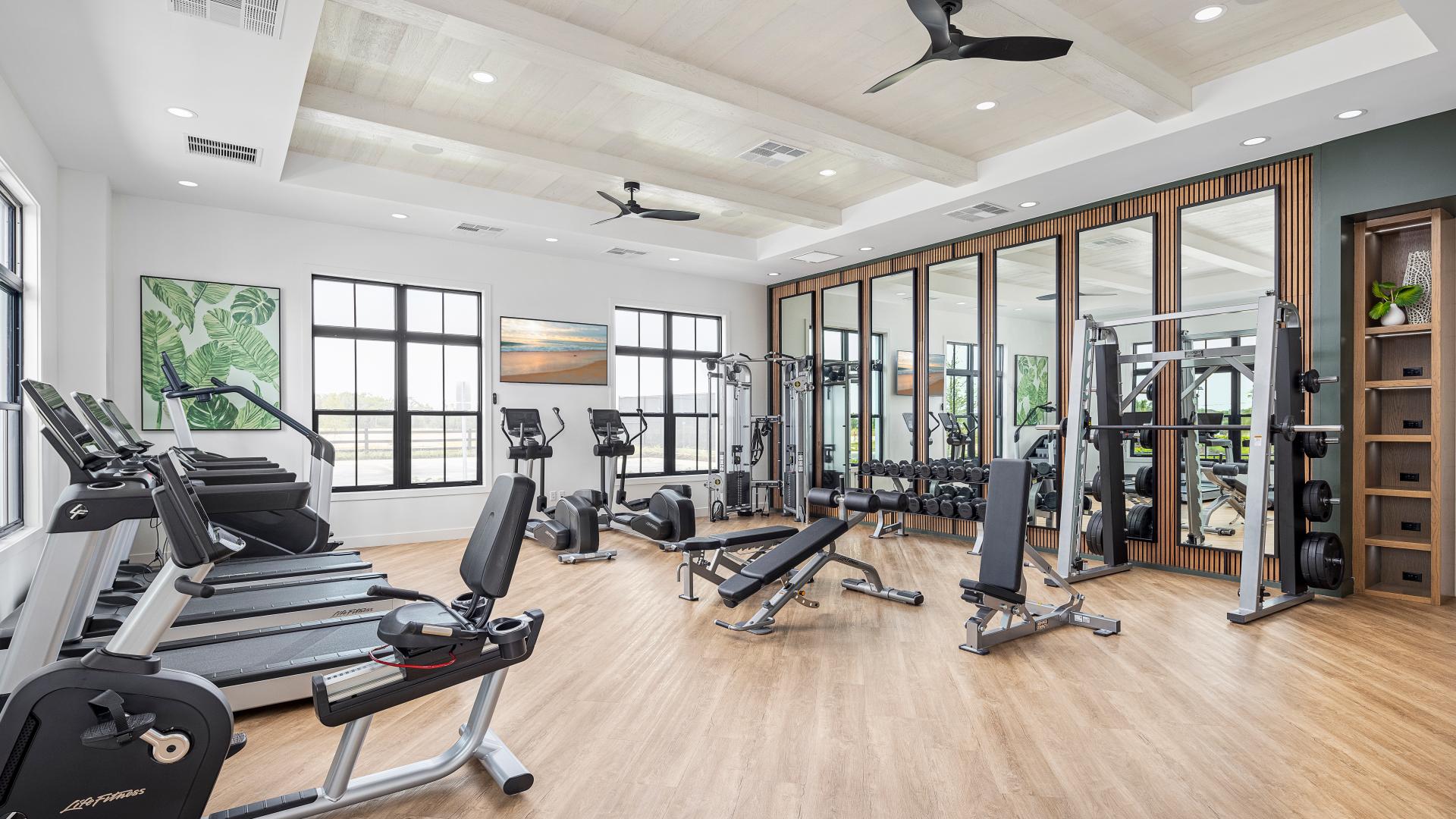 Fitness center at Bronson Peak