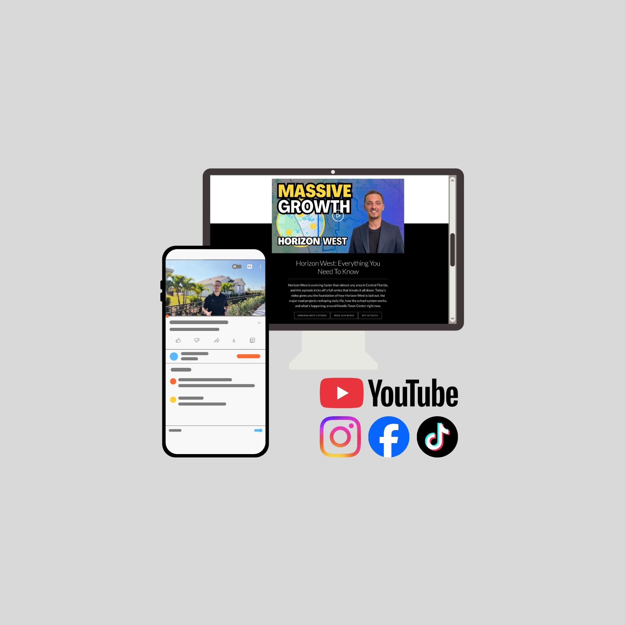 Florida Homes Group Video Mockup