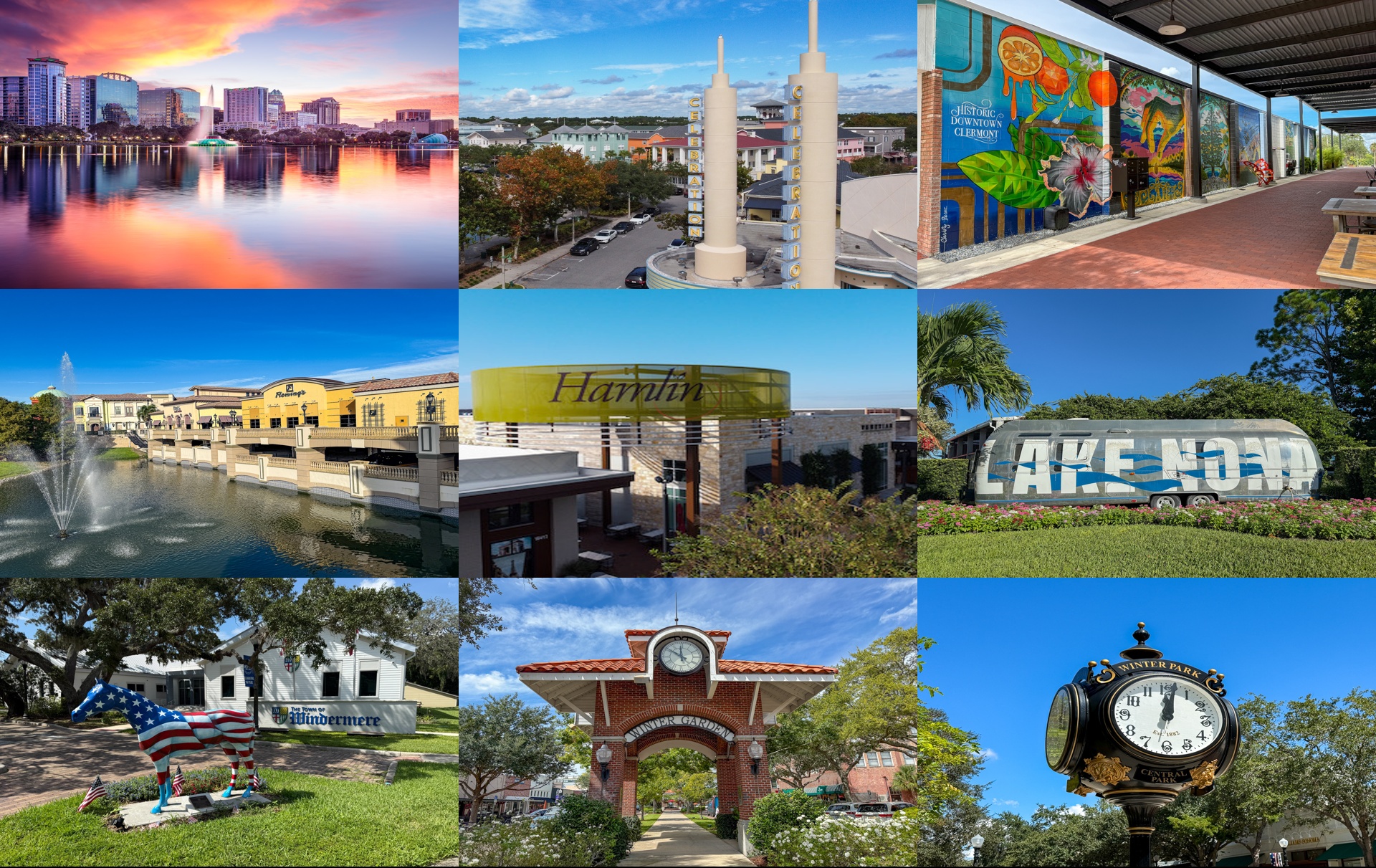 Collage of Orlando Communities 